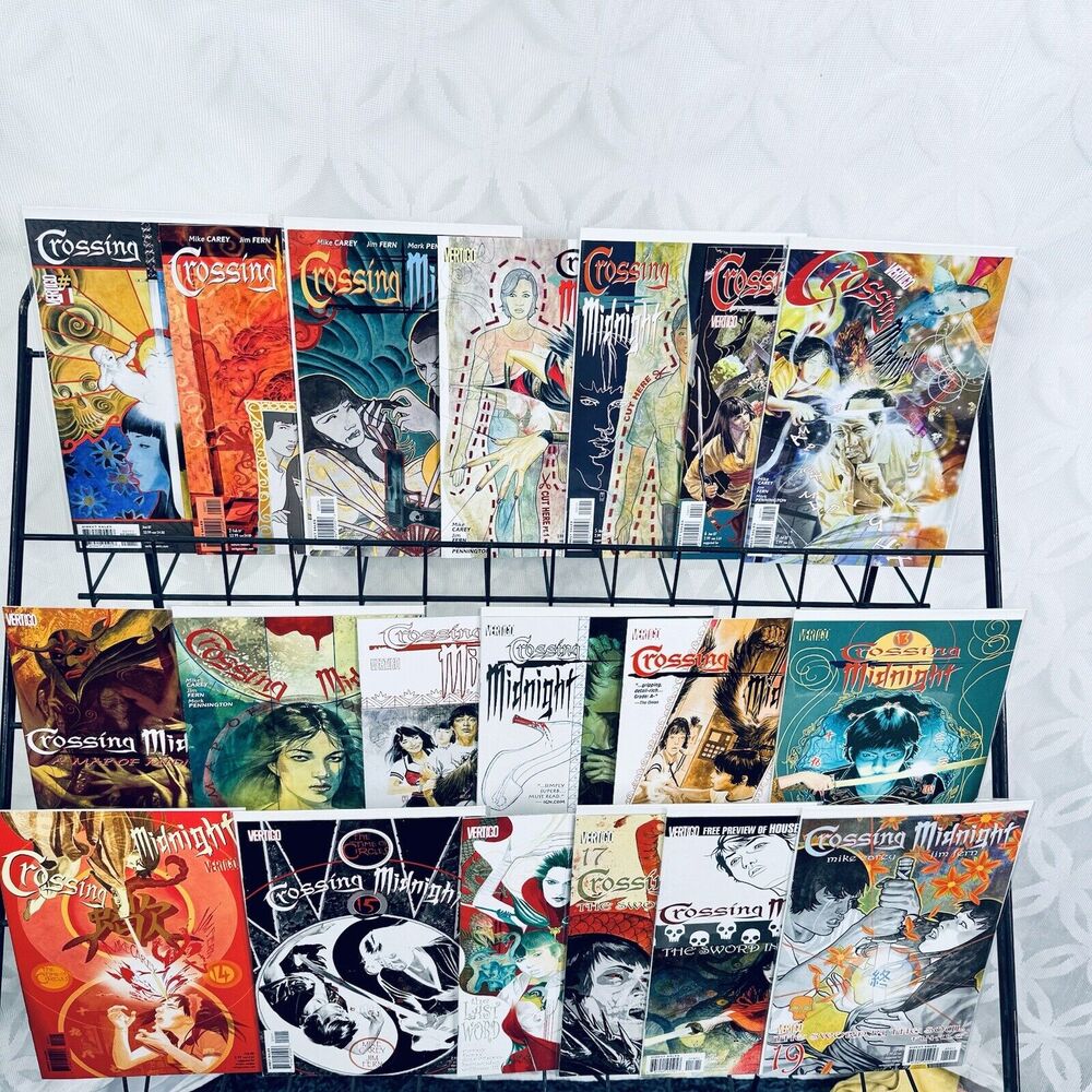 Crossing Midnight 1-19 Complete Set Vertigo DC Mike Carey Jim‎ Fern